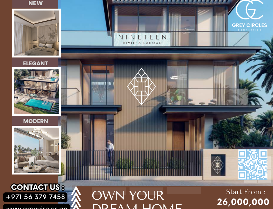 Blue Modern Real Estate Property Promotion Facebook Post